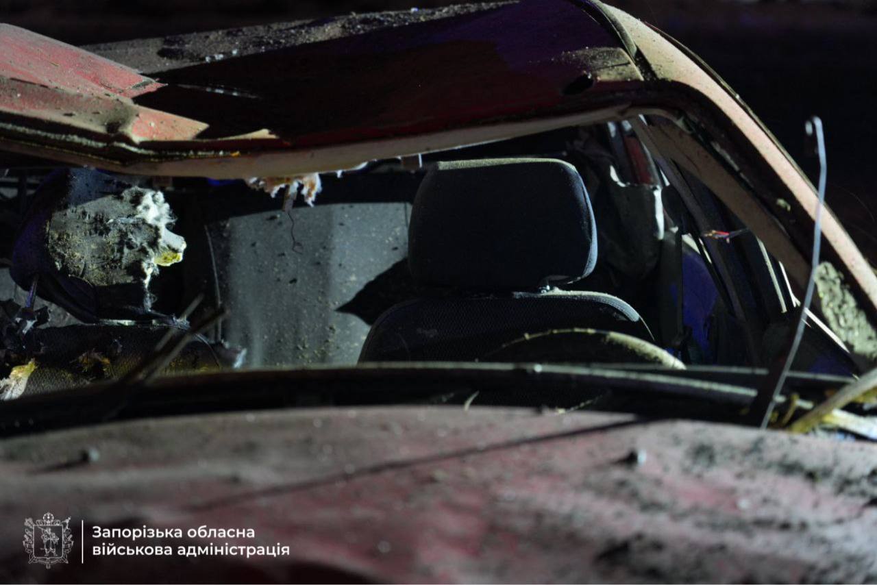 Росіяни атакували Запоріжжя: пошкоджено об'єкт промислової інфраструктури — фото 1