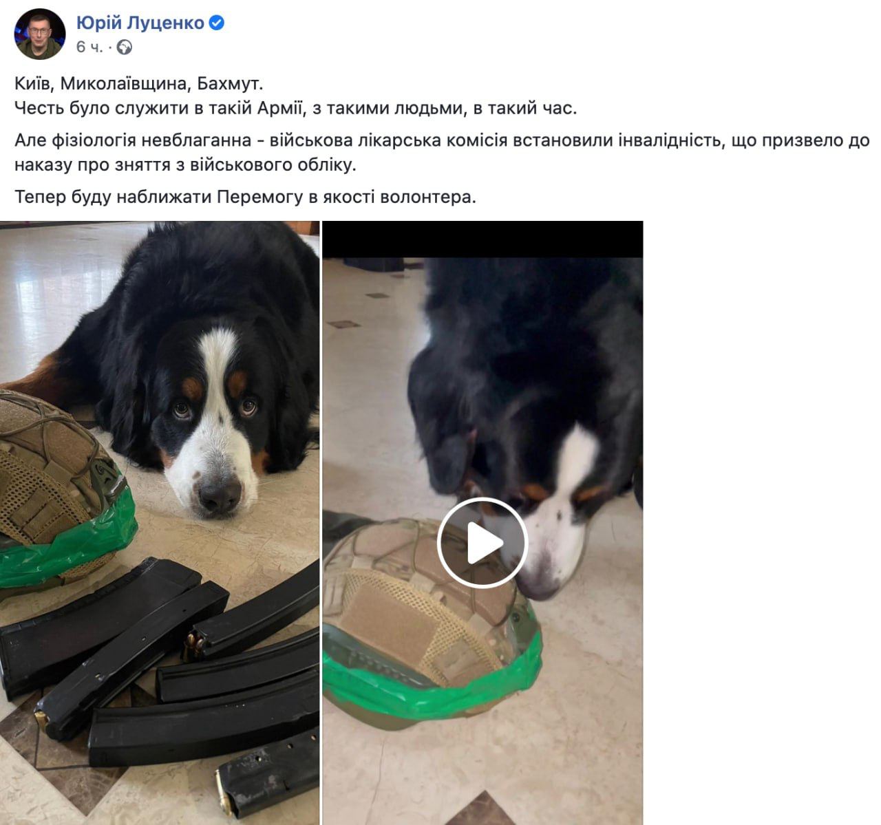 Луценко заявив, що йде з армії через інвалідність: у мережі скандал — фото