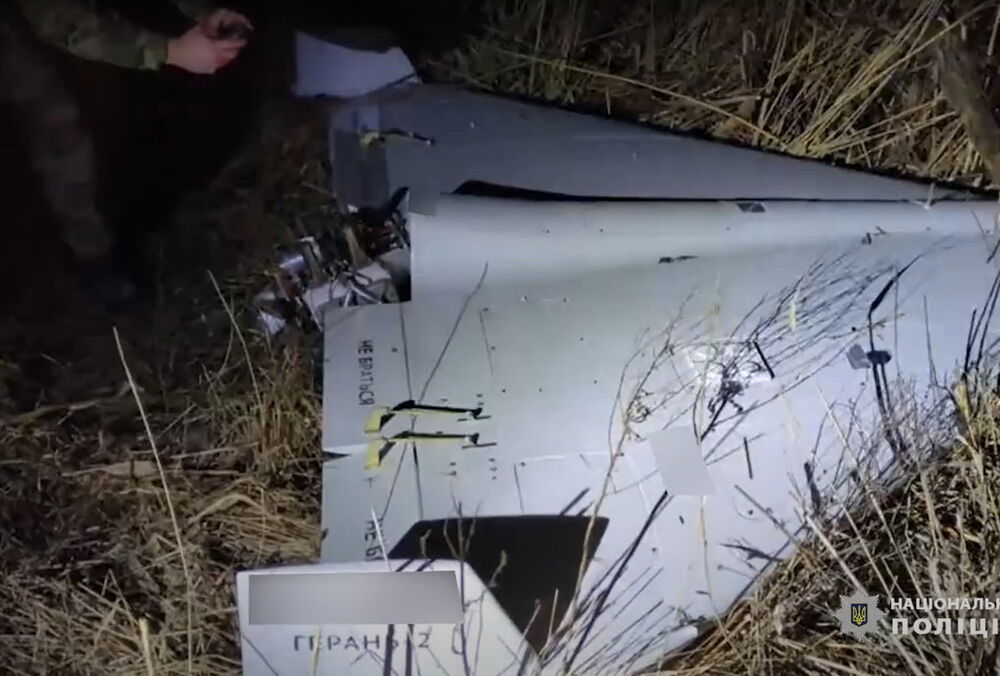 В Днепропетровской области РЭБ приземлила ”шахед”: видео