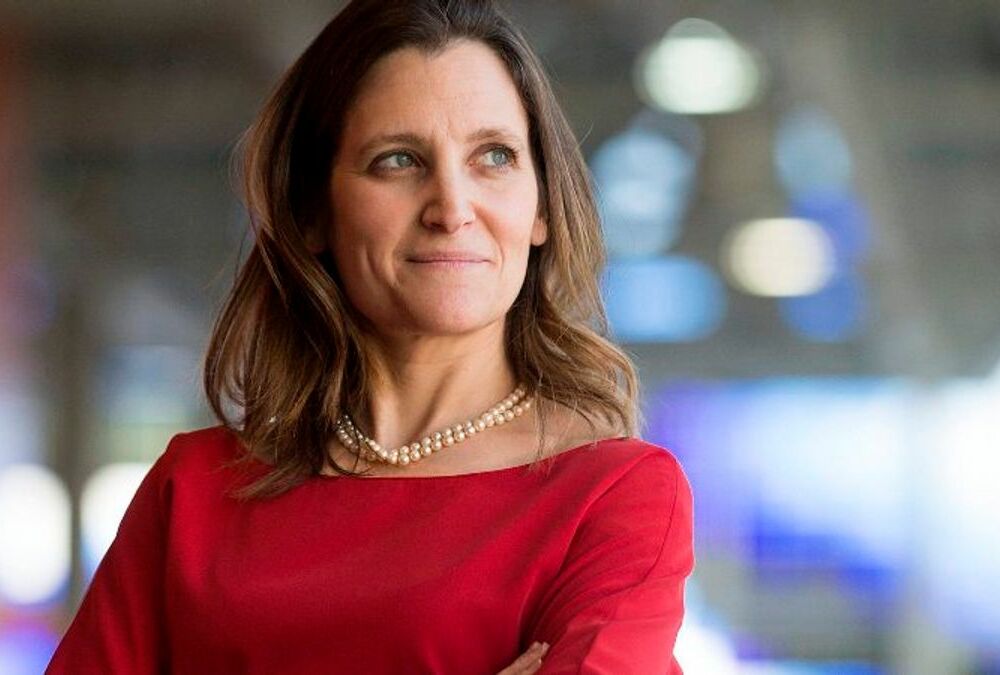 Христя Фріланд стала кандидатом на посаду Генсека НАТО