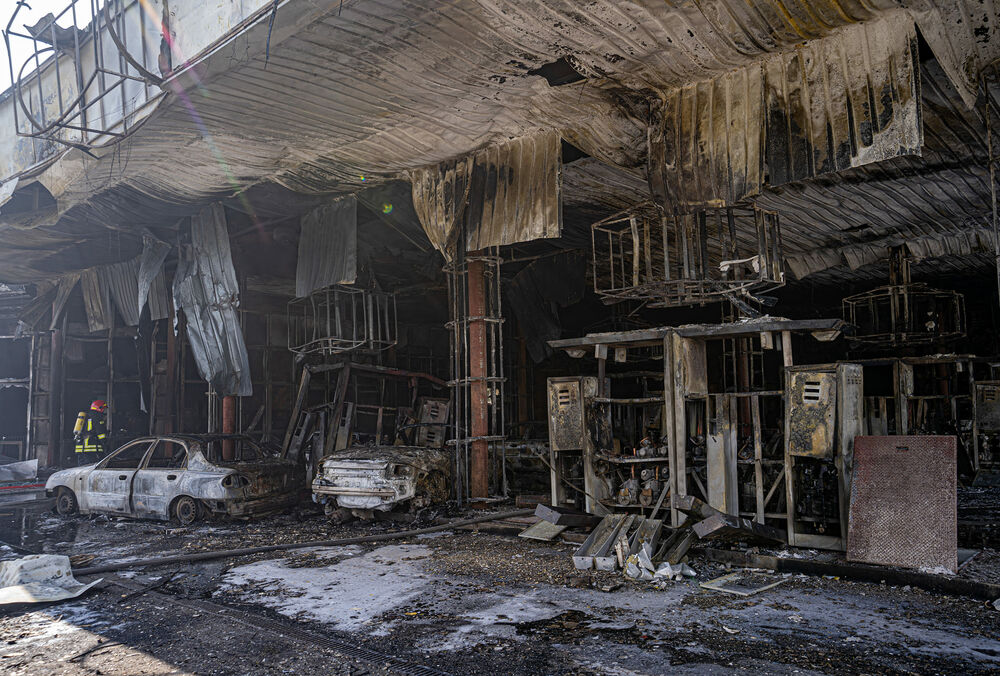 Стала відома причина потужної пожежі на АЗС у Києві