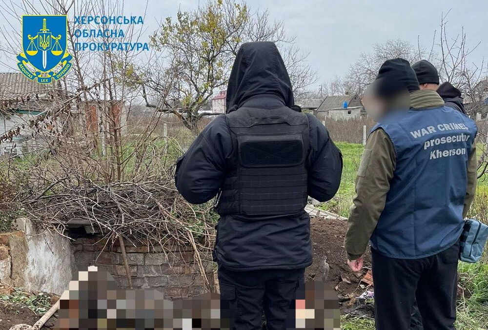 У звільнених селах Херсонської області почали знаходити рештки мирних жителів
