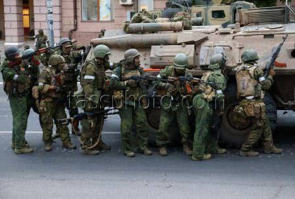 Боевики ЧВК ”Вагнера” захватили Воронеж Боевики ЧВК ”Вагнера” захватили Воронеж