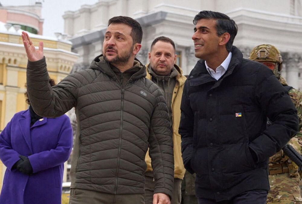 Телеканал SkyNews анонсировал визит Зеленского в Великобританию сегодня 