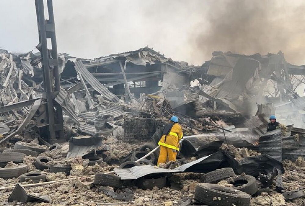 Росія завдала ракетного удару по СТО під Запоріжжям: фото