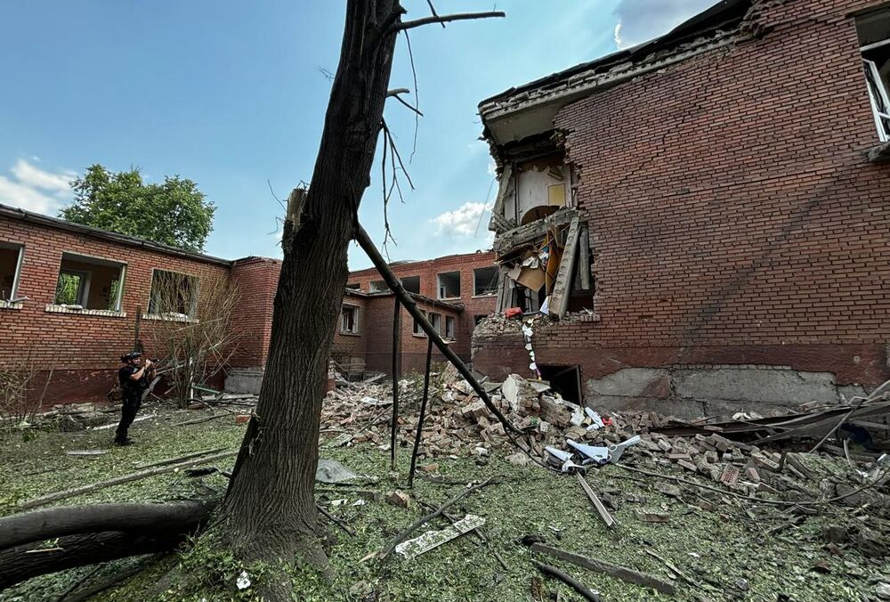Российские военные атаковали Покровск