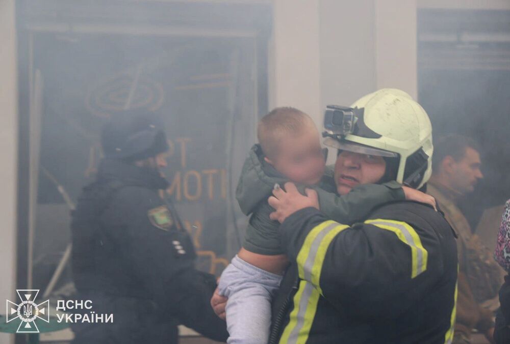 В харьковском садике на момент обстрела находились около полусотни детей: фото