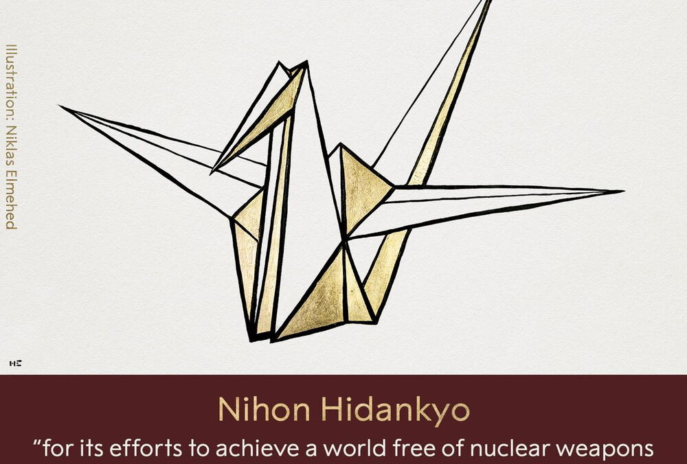 Нобелевскую премию мира получила японская организация Nihon Hidankyo
