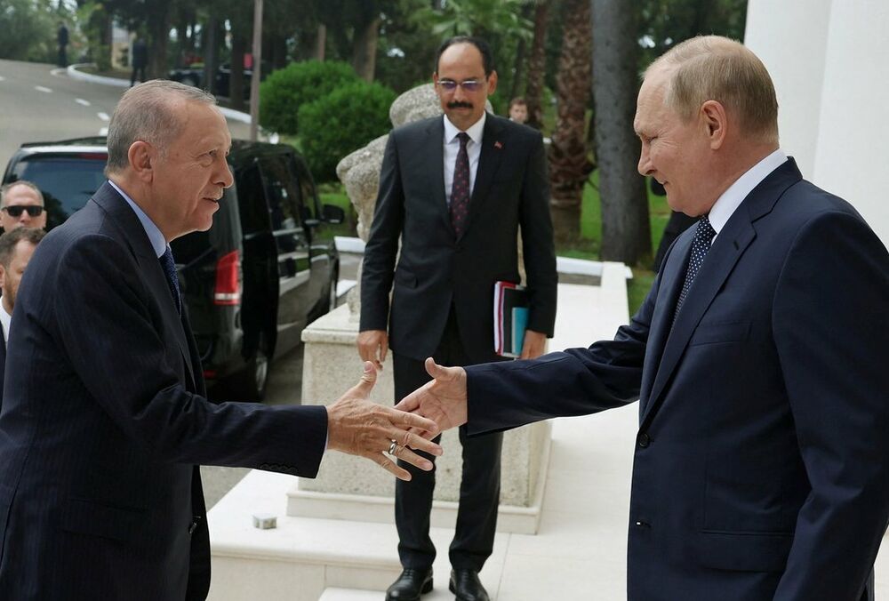 ЗМІ: Ердоган відмовився від спільної прес-конференції та вечері з Путіним