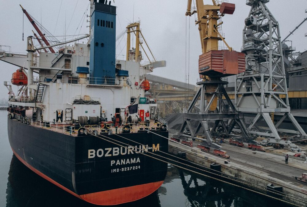 Из Одессы вышло зафрахтованное ООН судно с пшеницей для Эфиопии