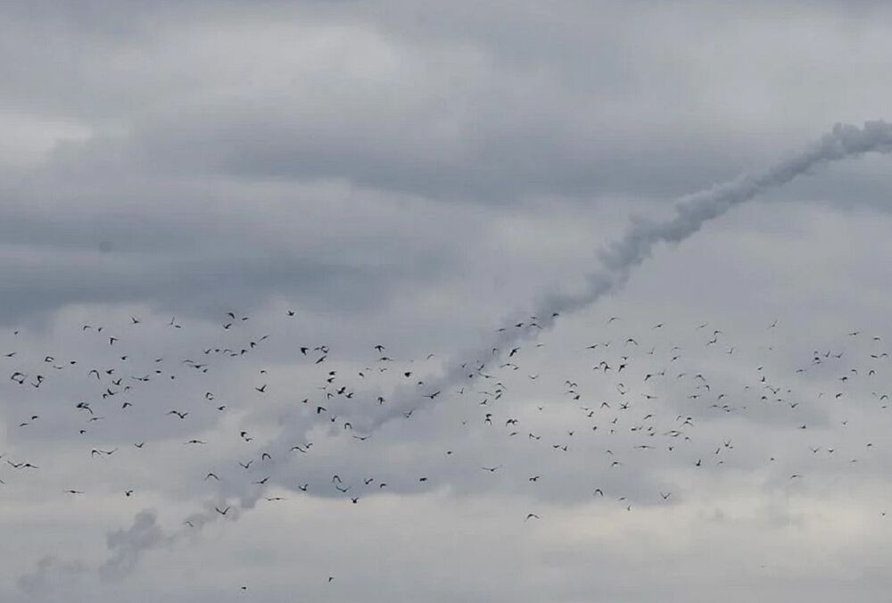 В Киевской области силы ПВО сбили ракету: ее обломки упали в лесу 