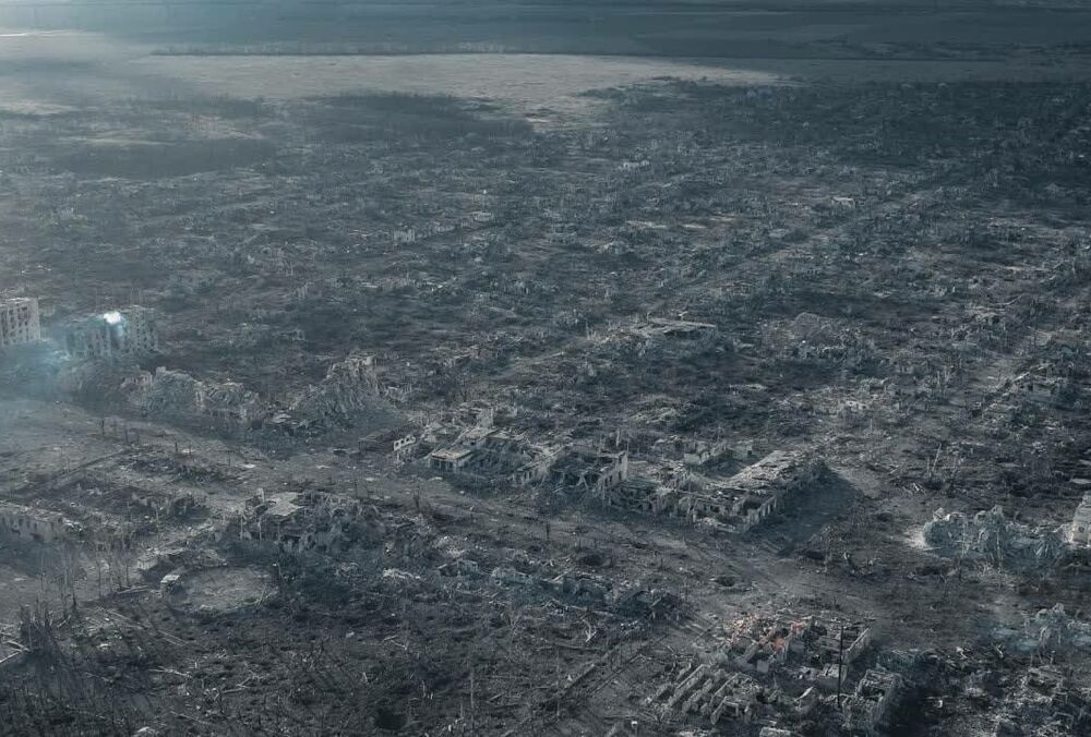 Ее больше нет: Ермак показал, что осталось от Марьинки после российских обстрелов Ее больше нет: Ермак показал, что осталось от Марьинки после российских обстрелов