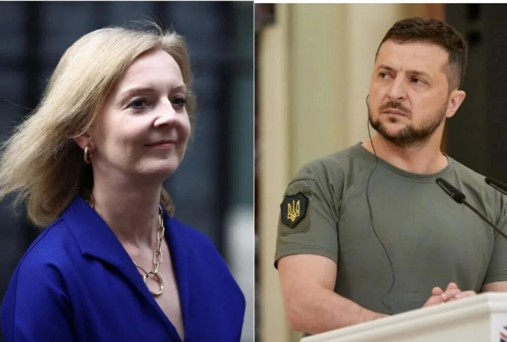 Зеленский поговорил с Трасс и пригласил ее в Украину 