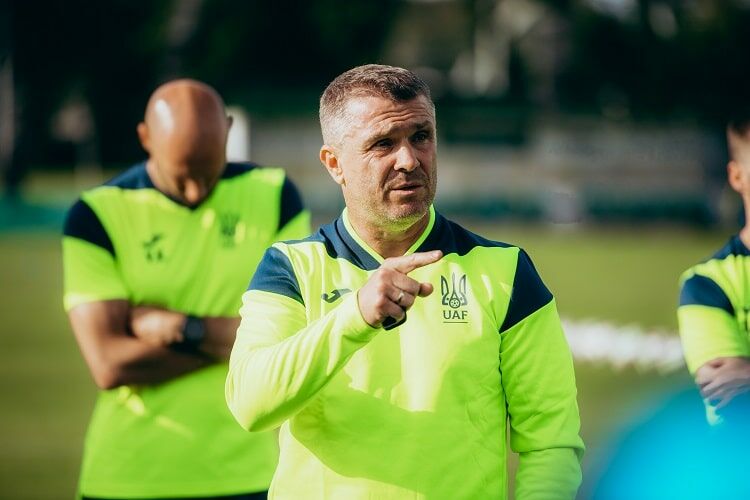 Ребров объявил состав сборной Украины на игры Лиги наций