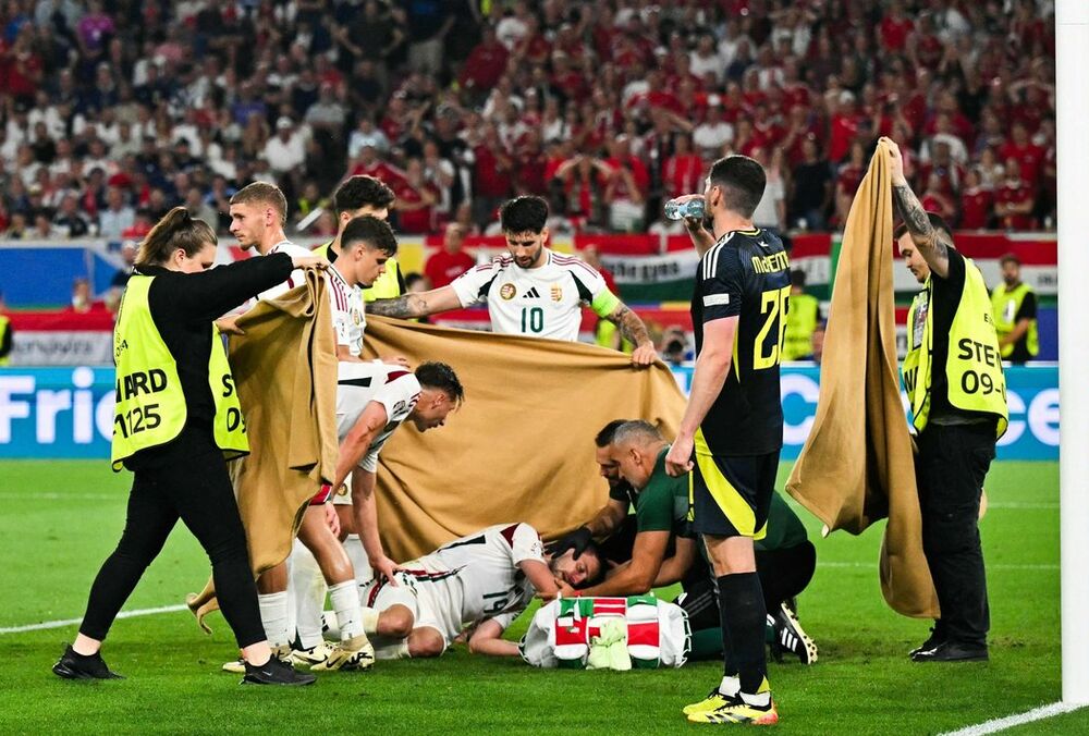 Венгерский футболист получил серьезную травму на Евро