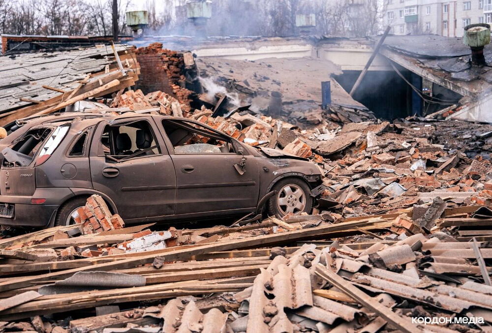 З'явилися наслідки обстрілу міста Суми: знищено СТО