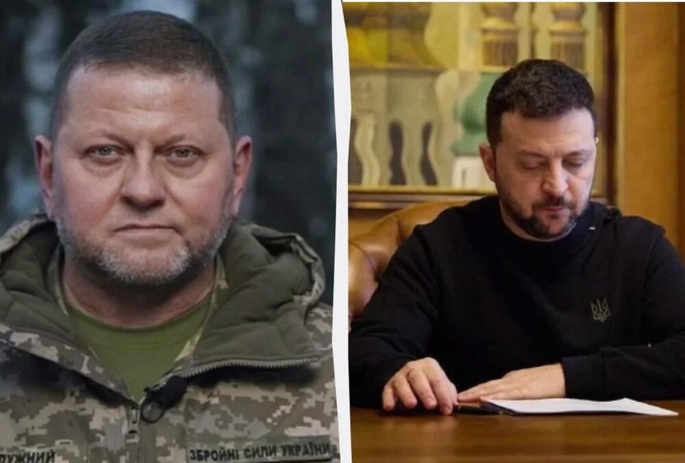 Зеленский впервые заговорил об отставке Залужного