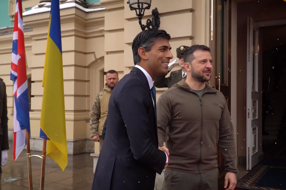 В Украину приехал премьер-министр Великобритании: видео