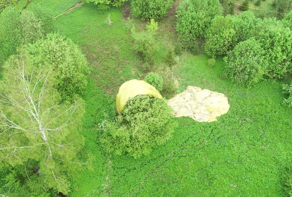 У Литві впала повітряна куля з пасажирами