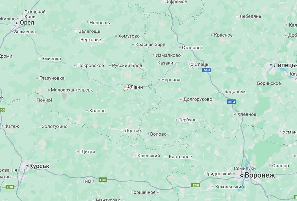 Дроны атаковали нефтебазу в Орловской области России