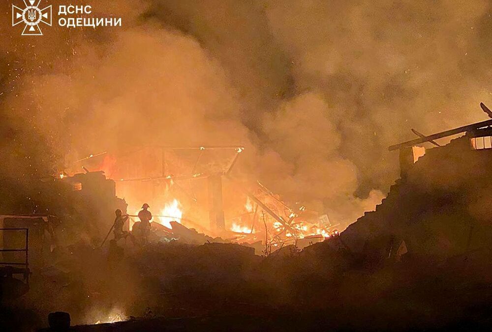 Ночью российские военные атаковали юг Одесской области