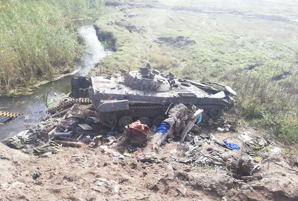 В британской разведке считают, что оккупантам будет трудно сбежать из Херсона