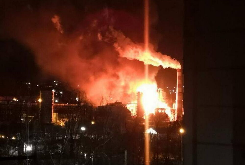 Вибухи та пожежа на нафтопереробному заводі у Туапсе - робота СБУ: ЗМІ