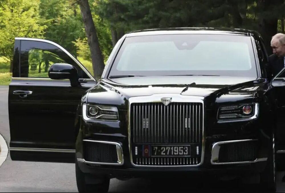 У лімузині Aurus, який Путін подарував Кім Чен Ину, є деталі з Південної Кореї