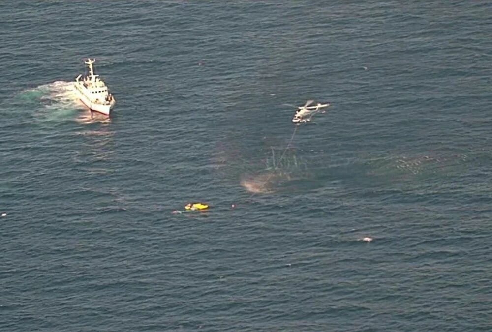 У Японії в море впав медичний гелікоптер