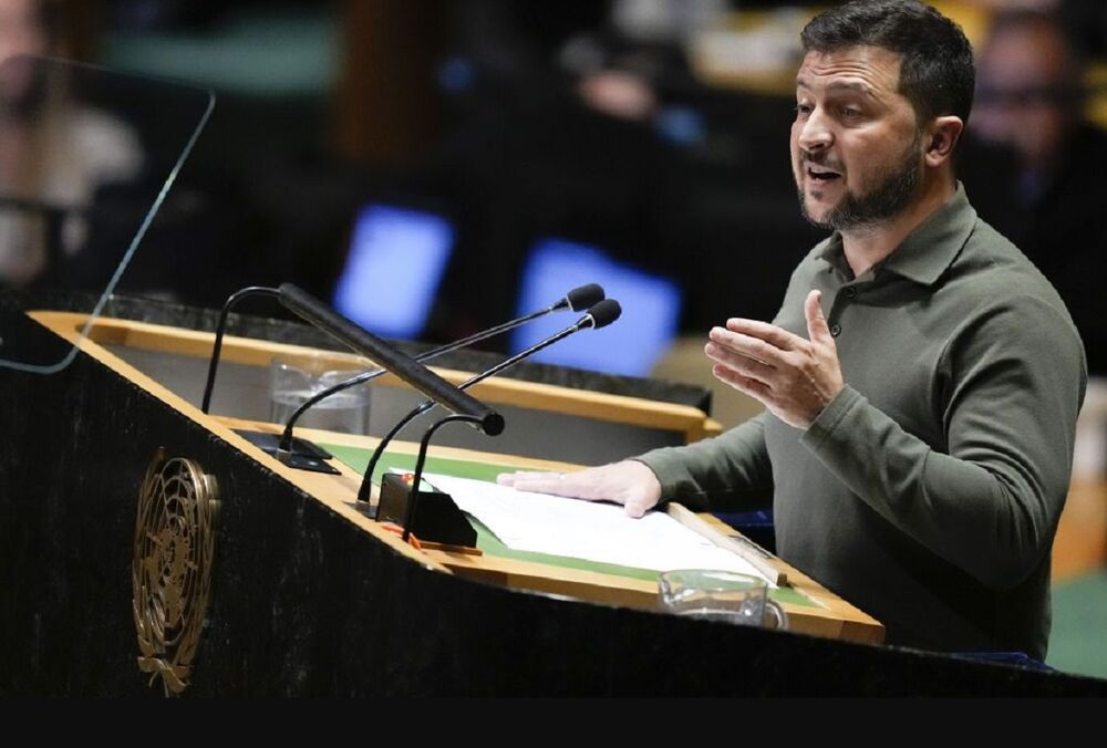 Зеленський на засіданні ”Рамштайн”: Україна має перемогти у зимовому бою проти терору РФ Зеленський на засіданні ”Рамштайн”: Україна має перемогти у зимовому бою проти терору РФ