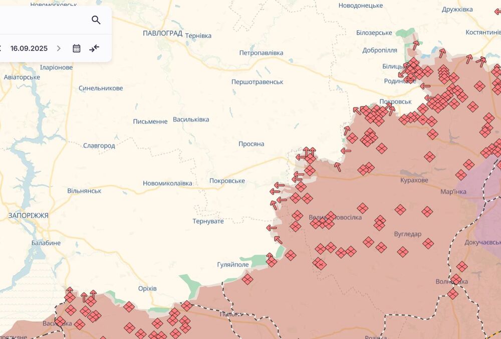 Росіяни просунулися в Куп'янську та Запорізькій області, - DeepState