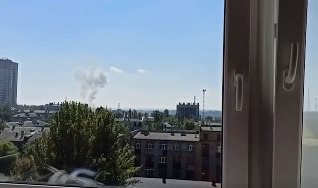 В центре Донецка прогремели сразу несколько взрывов: первые детали