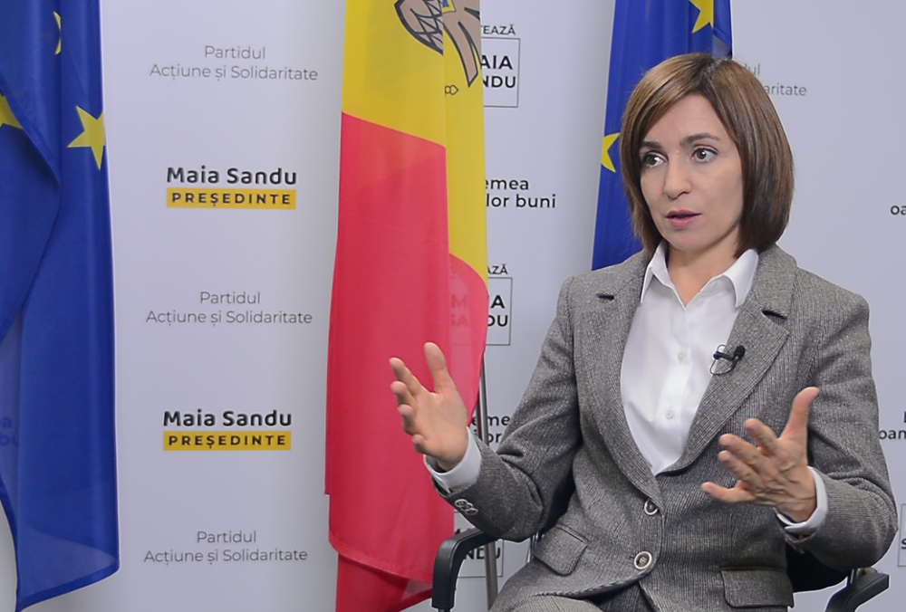 Санду розповіла про плани зустрітися з Зеленським