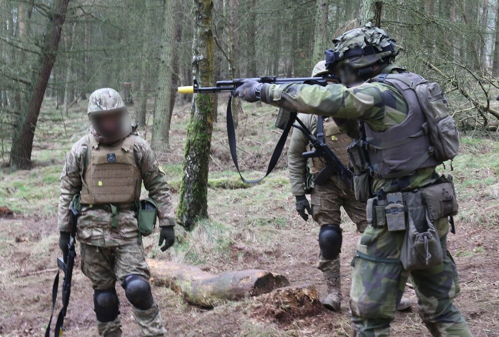 Швеція готує українських військових до ведення бойових дій у лісах Швеція готує українських військових до ведення бойових дій у лісах