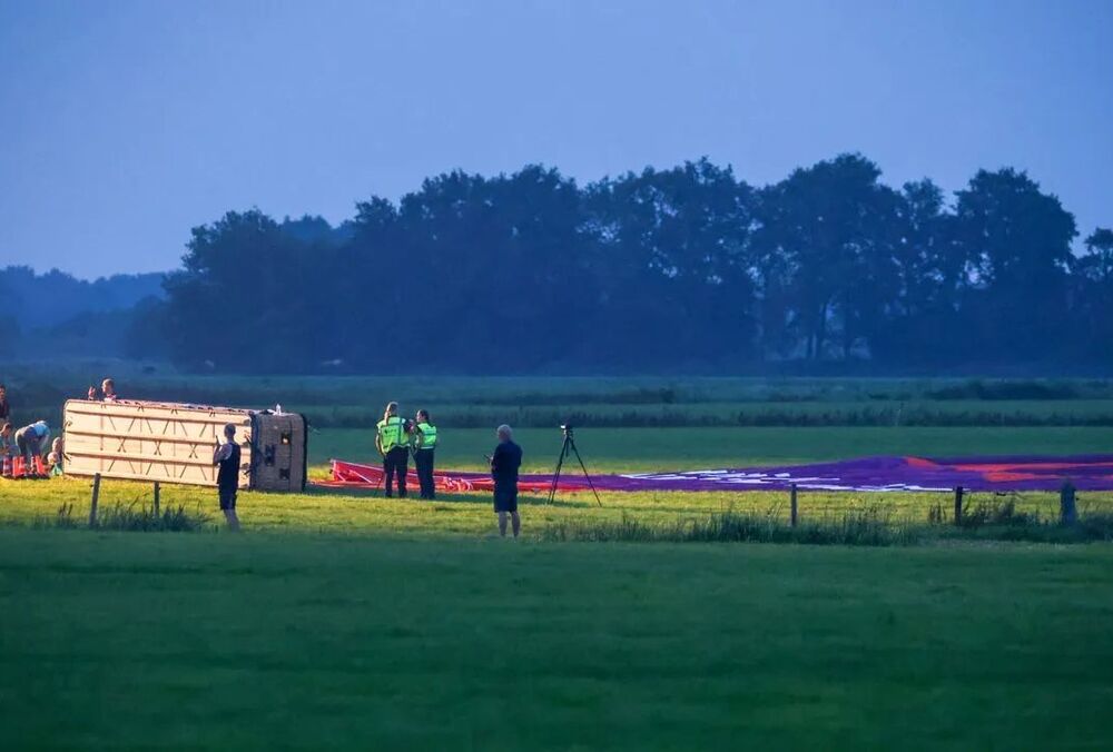 В Нидерландах разбился воздушный шар с пассажирами