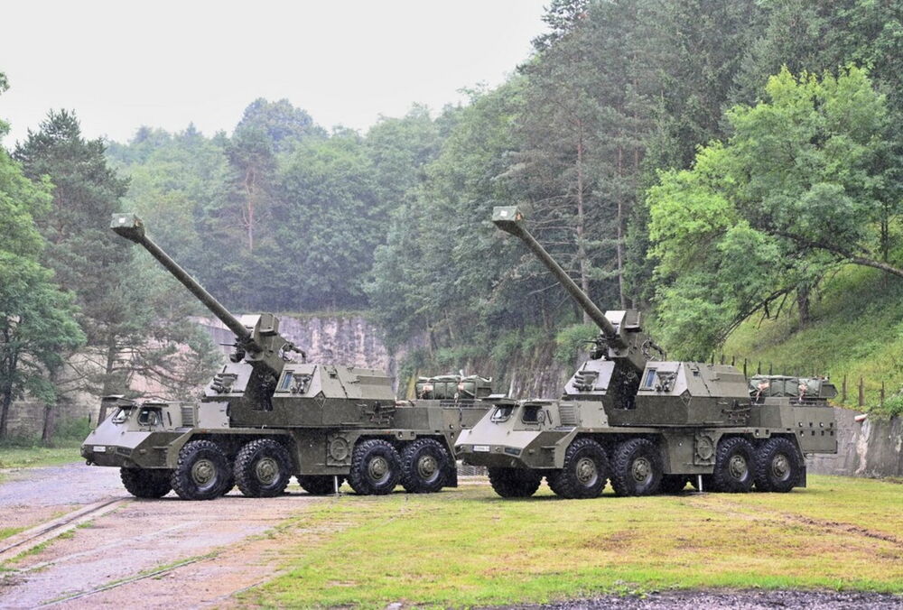 Під час випробувань гаубиці Zuzana, яку Словаччина виробляє для України, пролунав вибух