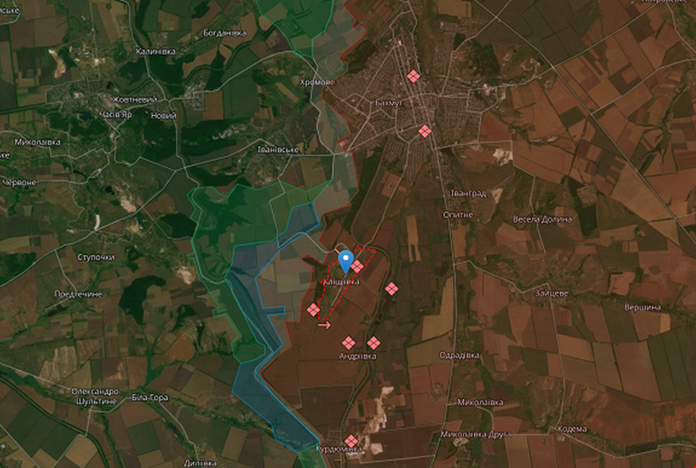 Контрнаступ: повідомляється про запеклі бої в районі Кліщіївки