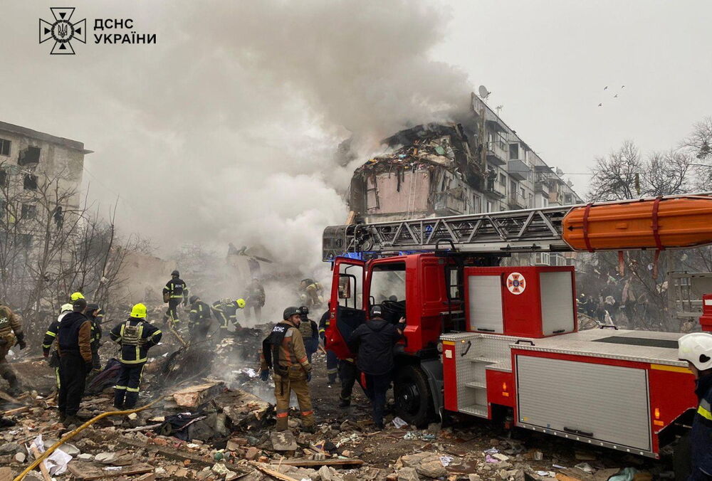 Зеленський відреагував на масований удар по Україні