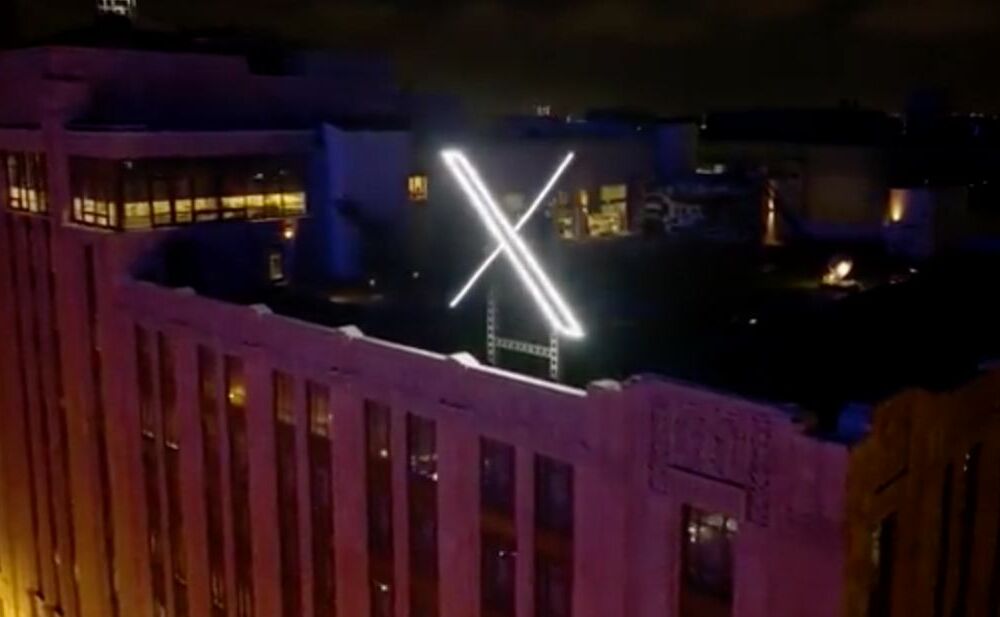 Літеру X зняли з даху штаб-квартири Twitter після масових скарг