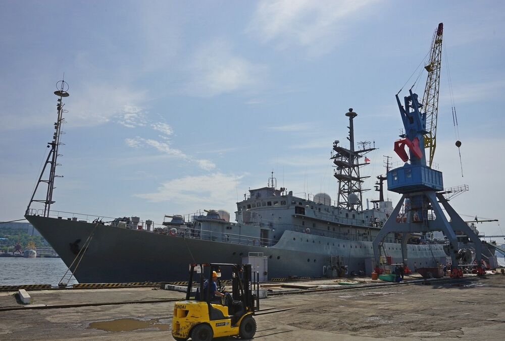 В районе Гавайских островов обнаружен российский шпионский корабль 