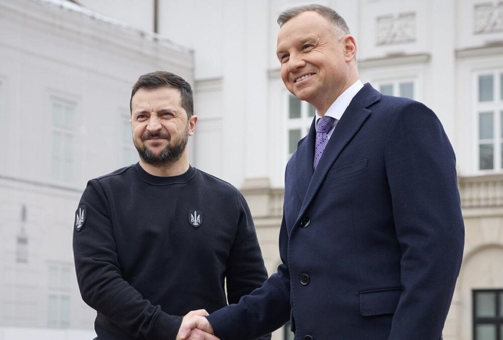 Зеленський з Дудою обговорили інтеграцію України до НАТО та ситуацію на фронті