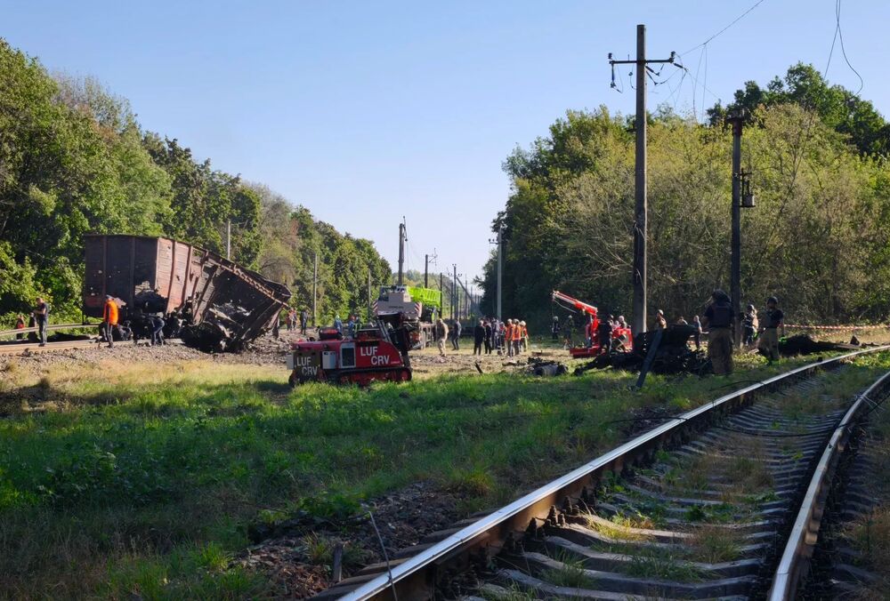 Взрывы в Киевской области: в поезде сдетонировали боеприпасы для ВСУ Взрывы в Киевской области: в поезде сдетонировали боеприпасы для ВСУ