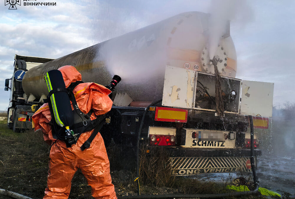  В Винницкой области произошла утечка аммиака