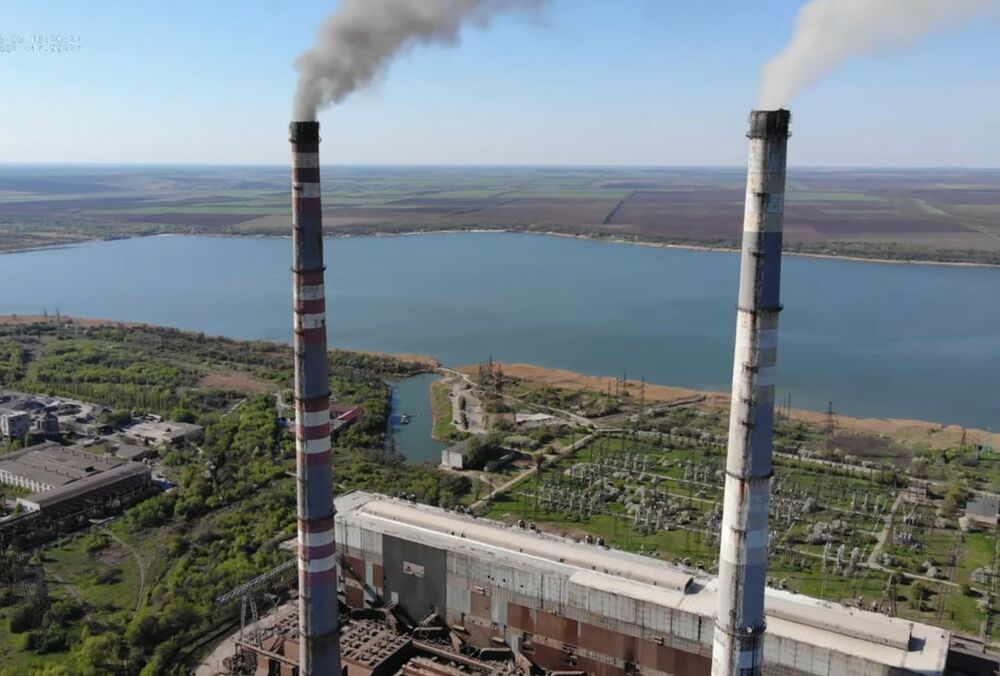 Через ворожий обстріл зупинилася Курахівська ТЕС