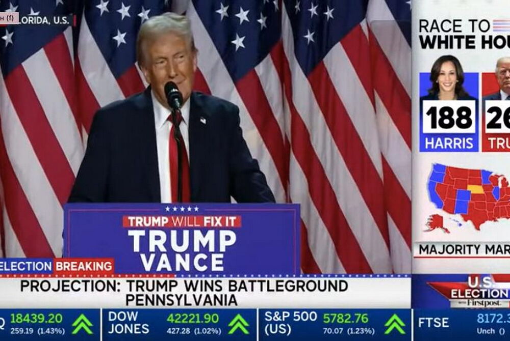 Зеленский поздравил Дональда Трампа с победой