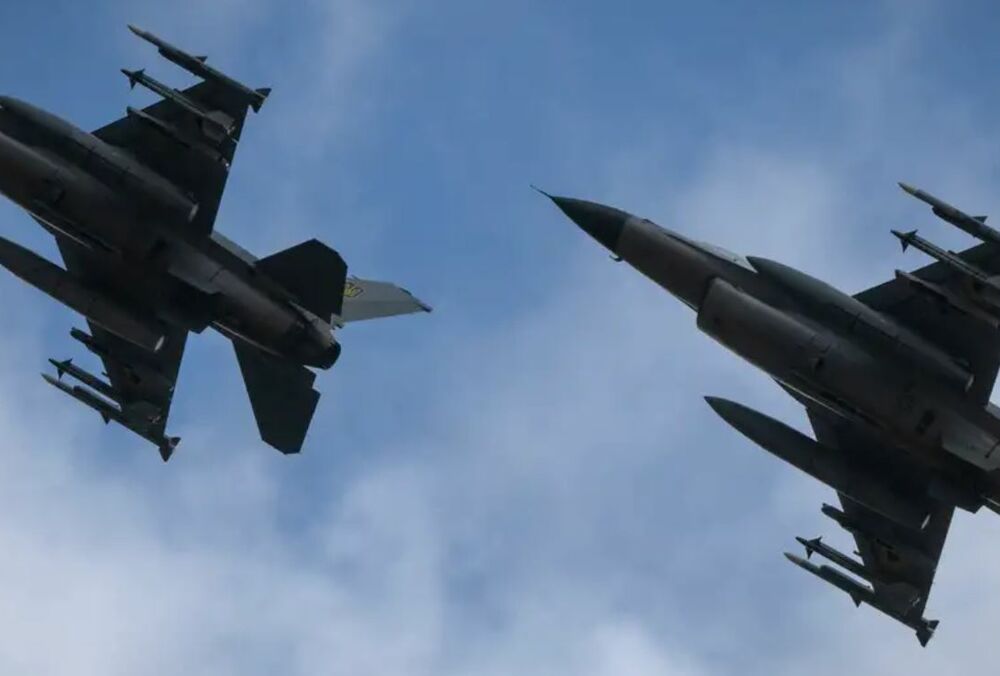 Вторая партия истребителей F-16 от Дании уже в Украине