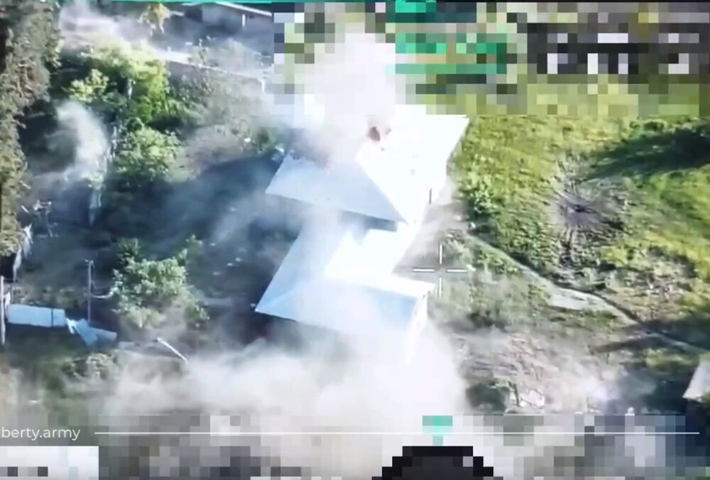 Российская армия разрушает села Белгородской области по Бахмутскому сценарию: видеодоказательство