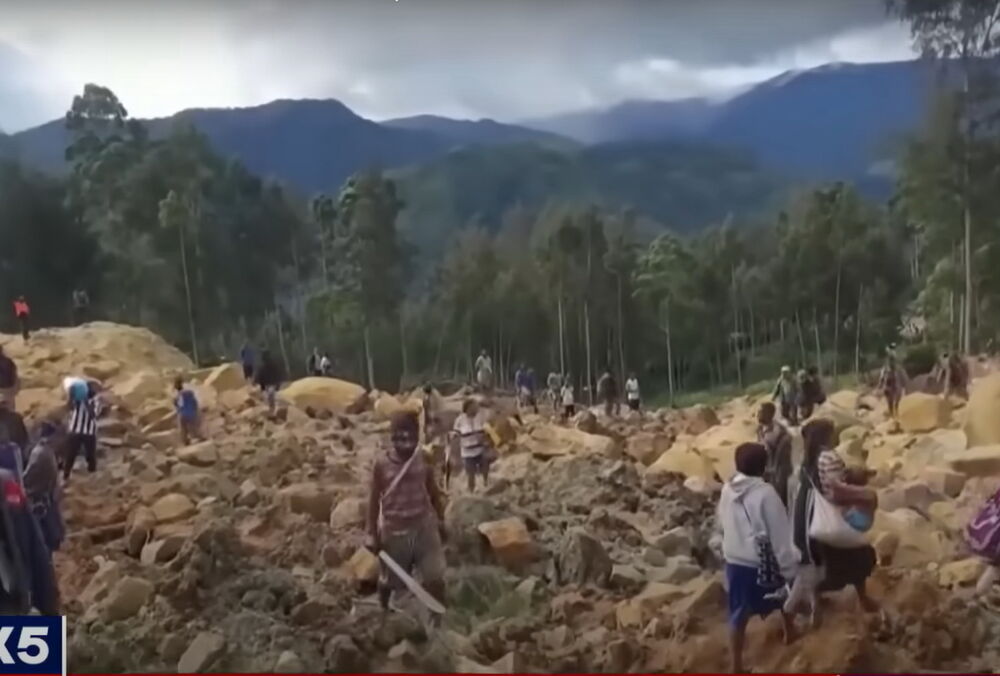 Из-за оползня в Папуа-Новой Гвинее погибло более 2 000 человек