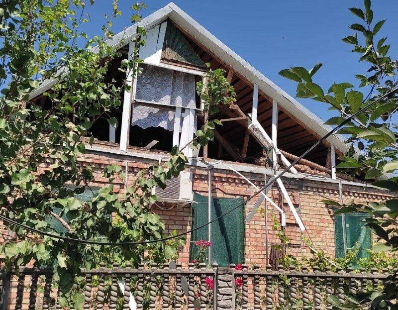 Россияне обстреляли Никополь из артиллерии