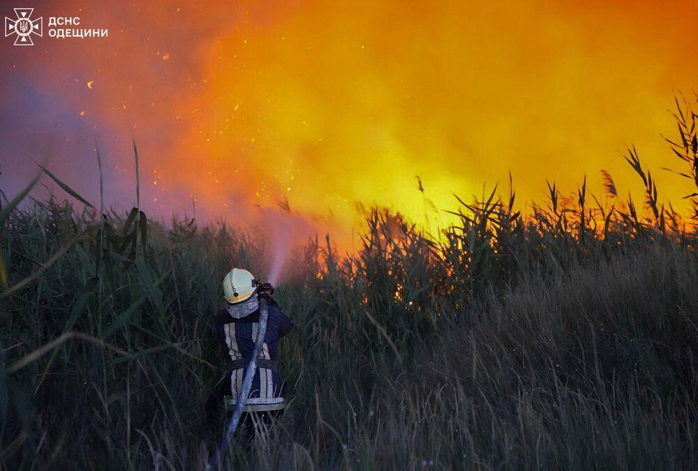 Один человек погиб, трое пострадали, сжигая сухостой в жару, в Одесской области